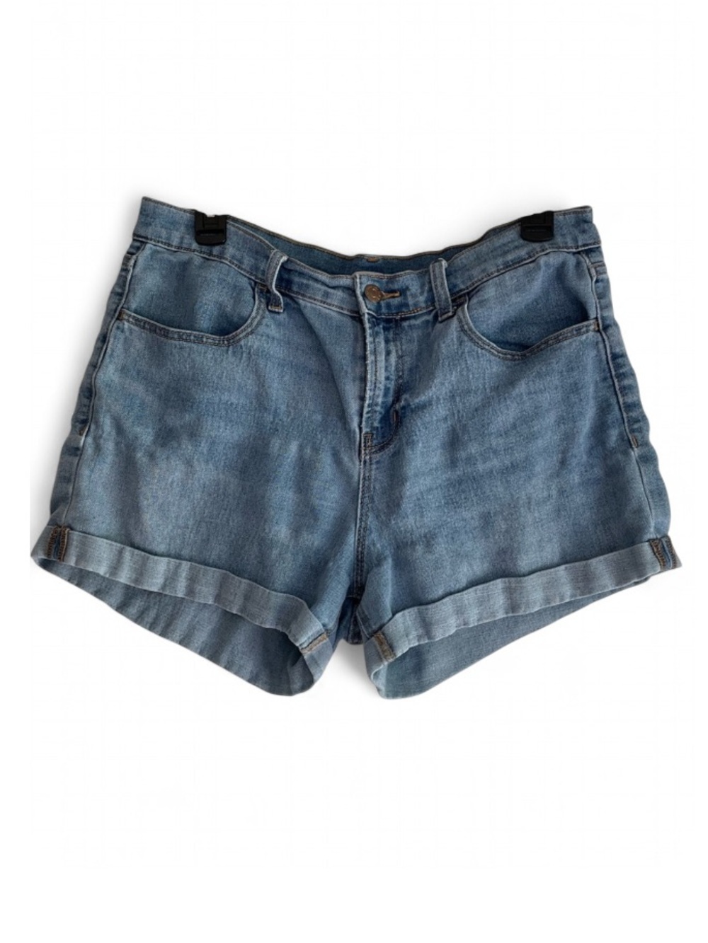 Old Navy Women's Denim Roll Cuff Cotton Shorts Size 12